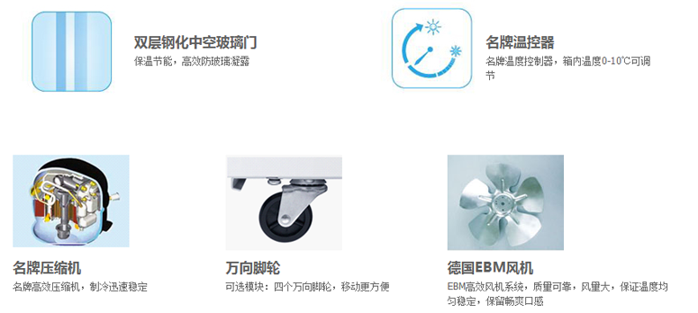 【海尔单门立式商用冷藏柜 SC-340JA 海尔冷