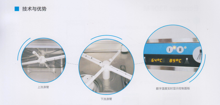 【热销】迈科Ecostar430F全自动洗杯机 商用台