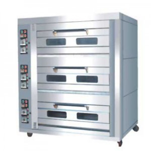芙蓉烤箱三层九盘F2-HX90C  商用电烤箱 不锈钢电烤箱