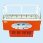 凯雪冰粥展示柜KX-1.0ZD 凯雪10盒冰粥冷藏展示柜 【凯雪冷柜】【凯雪展示柜】