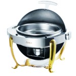 阿托萨（ATOSA）自助餐炉AT502S61   镀金圆形全翻盖