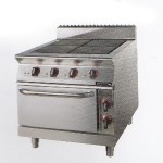 HECMAC  900电热四头炉连烤箱
