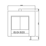 威夫尔经典层炉WFE-203   一层两盘