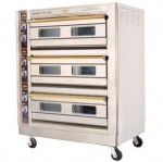 恒联GL-6A三层六盘烤箱(不锈钢） 商用三层六盘电烘炉 不锈钢三层六盘电烤箱