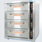 新麦四层十二盘电烤箱SK-634 不锈钢门 新麦电烘炉