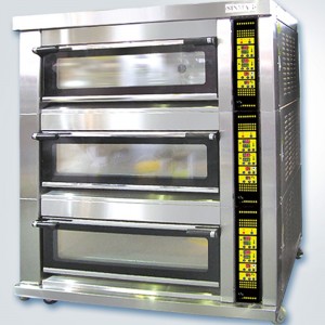 新麦电烤炉SM-603AG 三层15盘电烤箱 新麦三层电烤箱 烘炉
