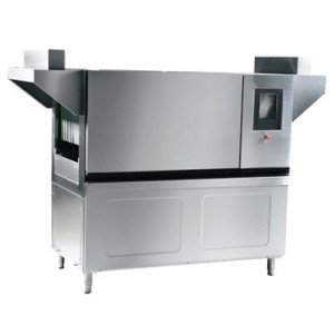 华菱HDW220-SR洗碗机 蒸汽加热 右进左出 商用洗碗机