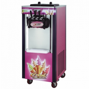 广绅BJ368C三头冰淇淋机 商用冰激淋机