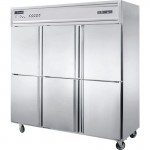 君诺JN-Z1.6L6C-B六门冰箱 六门冷冻柜 不锈钢冰柜 商用厨房冷柜