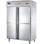 君诺JN-GZ1.0L4C-B四门双温冰箱 不锈钢厨房冷柜 四门冰柜