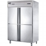 君诺JN-D1.0L4B四门冷冻柜 不锈钢冰箱 商用厨房冷柜