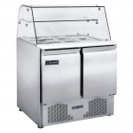 君诺JN-TT900SL透明展示沙拉柜 沙拉操作台冷柜
