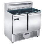 君诺JN-T900SL/GR沙拉台 大理石台面披萨冷柜 操作台冰箱