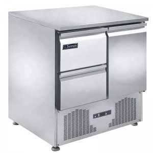 君诺JN-T900L1R2冷藏工作台 两抽屉加单门工作台冷柜