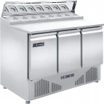 君诺JN-T1365SL/S沙拉台雪柜 冷藏披萨工作台 三门沙拉雪柜