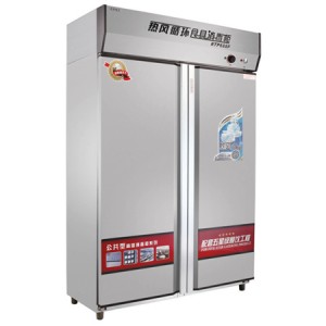 亿高消毒柜RTP688F 高温热风循环消毒柜 商用双门高温消毒柜