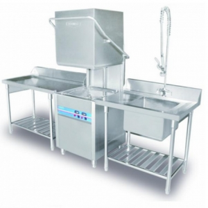 美国艺高商用洗碗机 揭盖式自动洗碗机ECO-F