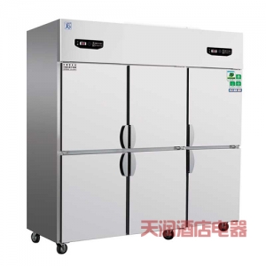 鼎美六门冰箱BRF6 商用六门双温冰箱