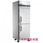 格林斯达/星星二门冰箱Z500L2-X  不锈钢单温冷冻柜