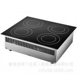 Chinducs四头电磁炉QP14 华磁嵌入式四头电磁煲汤炉 商用电磁炉