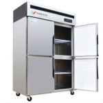 银都四门冰箱JBL0541S经济款四门冷冻柜大容量厨房冰箱
