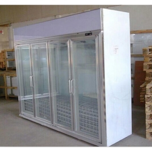 LIZE四门冷藏展示柜15160042 玻璃门展示柜定做