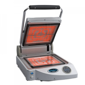 意大利UNOX单头透明板面三文治烤炉XP010PT/XP010ET   单头三文治机
