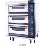 红菱电烤炉XC-36B-N 商用电烤箱 三层六盘电烤炉 电热丝烤炉 电脑版烤箱