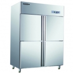洛德四门冰箱全冷冻QB1.0L4LD 四门单温冰箱 LAUD洛德不锈钢冰箱