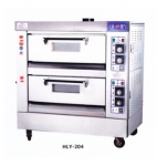 红菱燃气烤炉HLT-204 商用天燃气烤箱 二层四盘燃气烤炉