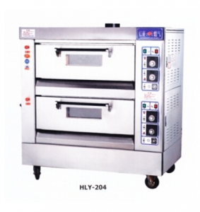 红菱燃气烤炉HLY-204 商用燃气烤箱 二层四盘燃气烤炉