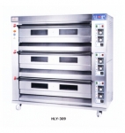 红菱燃气烤炉HLT-309 商用天燃气烤箱 三层九盘燃气烤炉