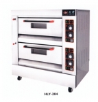 红菱燃气烤炉HLY-204D-N 二层四盘豪华型燃气烤炉 商用燃气烤箱 电脑版烤箱