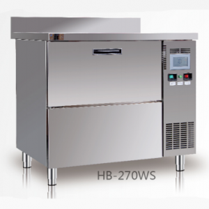 咸美顿吧台式制冰机HB-270WS    商用方冰制冰机  汉密尔顿