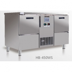 咸美顿吧台式制冰机HB-450WS     商用吧台制冰机