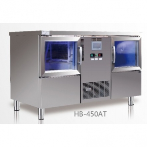 咸美顿吧台式制冰机HB-450AT    商用吧台式制冰机