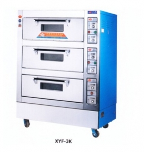 红菱电烤炉XYF-3K 商用电烤箱 三层六盘电烘炉