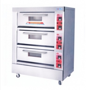 红菱电烤炉XYF-3KA商用电烤箱 三层六盘电烤炉 标准型电烤箱