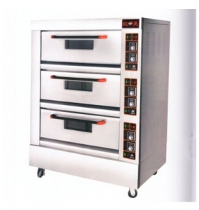 红菱电烤炉XYF-3KAL-T 商用电烤箱 三层九盘电烤炉 带定时器