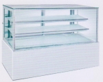 蛋糕保鲜柜 晶柜JGZ-1200A 铂士白色直角蛋糕柜 一米二蛋糕冷藏柜