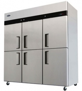 ATOSA阿托萨六门风冷冷冻冰箱MBF8009   商用厨房冷柜