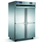 格林斯达工程款四门冰箱D1.0AU4 星星A款直冷冷冻柜 格林斯达四门冷柜