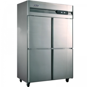 格林斯达工程款四门冰箱D1.0AU4 星星A款直冷冷冻柜 格林斯达四门冷柜