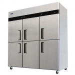 ATOSA阿托萨工程款六门1/3冷冻双温冰箱YBL9322  阿托萨六门双温冰箱