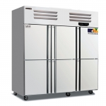 美厨六门冰箱BRF6 不锈钢六门冷柜 美厨六门双温冰箱 不锈钢冷冻冷藏柜