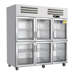 美厨六门冷藏保鲜展示柜BS1.6G6 六门冷藏保鲜冰箱