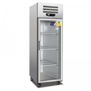美厨冷藏展示柜ES0.5G 单玻璃门冷藏冰箱 单门展示冷柜