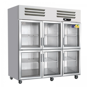 美厨六门风冷展示柜AES1.6G6 美厨六门风冷展示冰箱