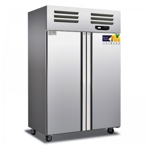 美厨大二门风冷冷冻柜AEFX2 不锈钢风冷冷冻冰箱 商用厨房冷柜