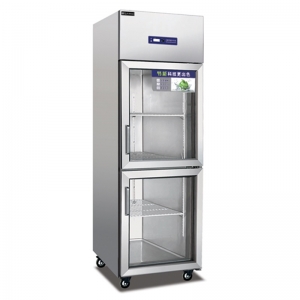 睿弘二门冷藏展示柜BS0.5G2 二玻璃门冷藏冰箱